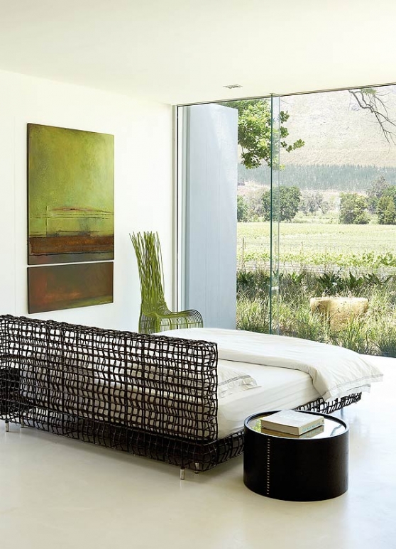 contemporary nature simle bedroom