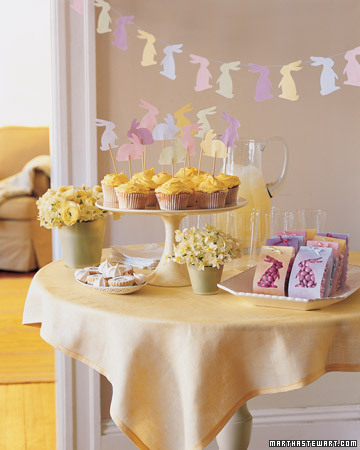 easter_decorations_garland easter party decorations pastel garland