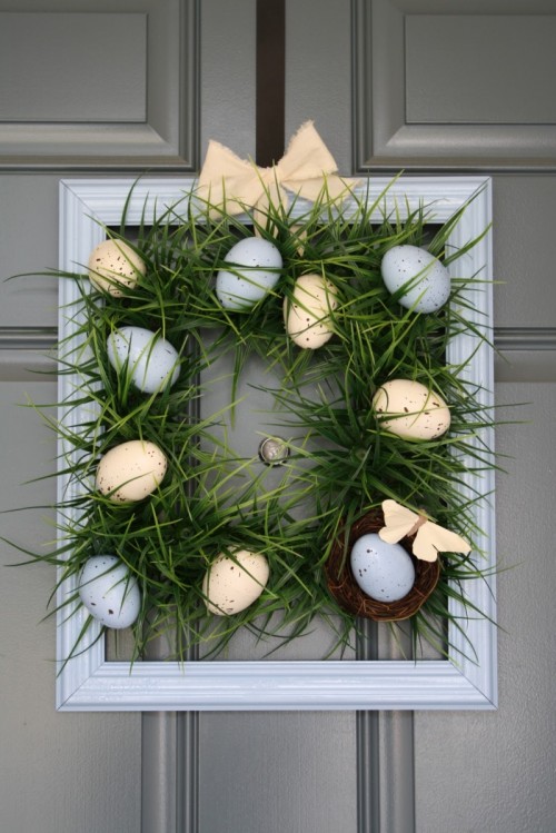 easter_wreath_with_Egg_Decoration diy easter wreath with egg decoration