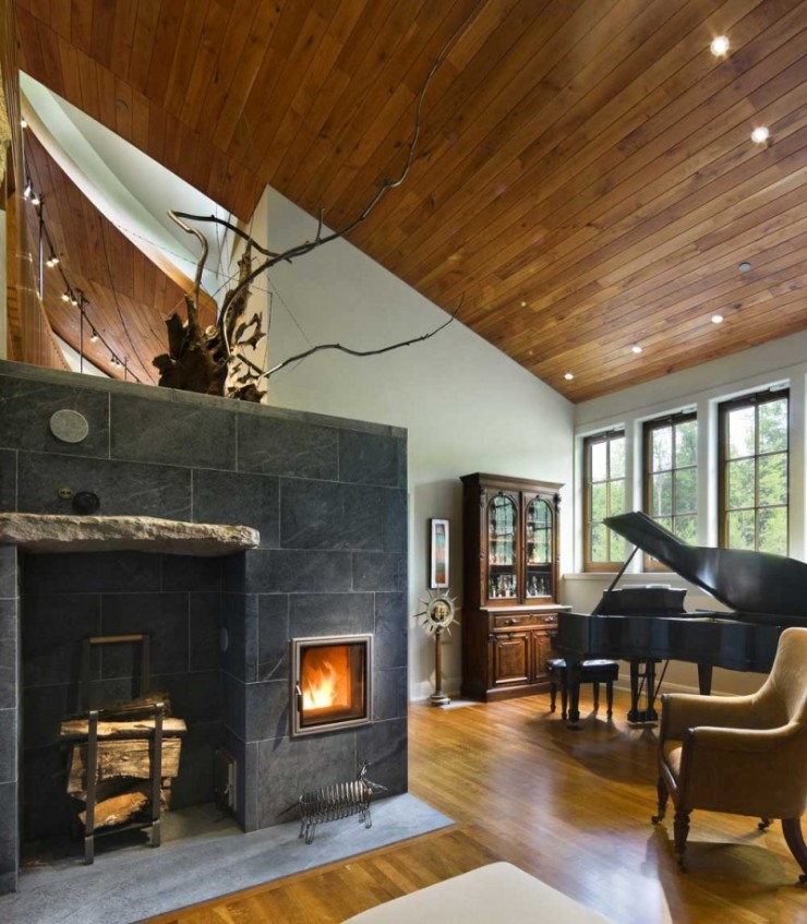rustic_2_yet_contemporary_house_interior_design Lakewood 2 Rustic yet Contemporary House interiors by Centerbrook Architects