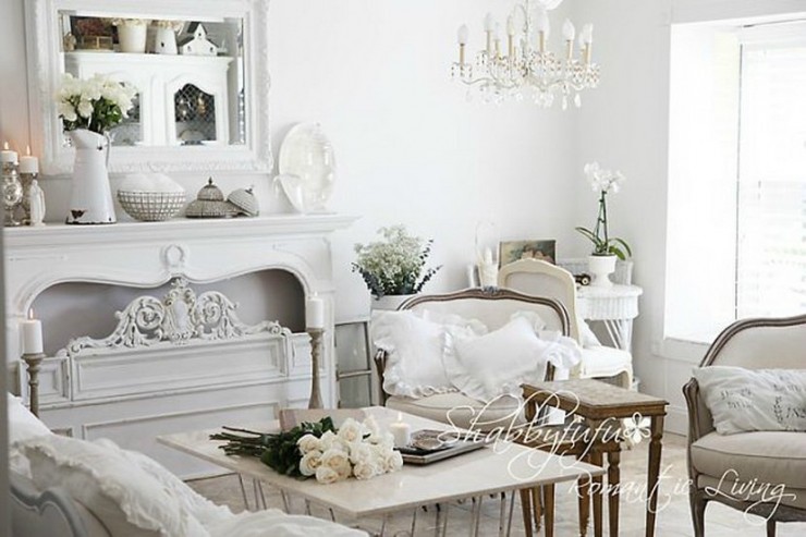 shabby chic living room 30 ideas