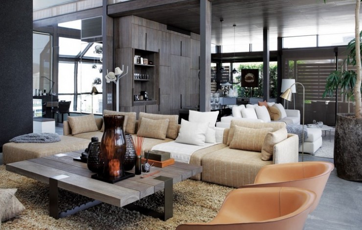 waterfront_aparment Urban Luxury Penthouse interior design by cecile and boyd s