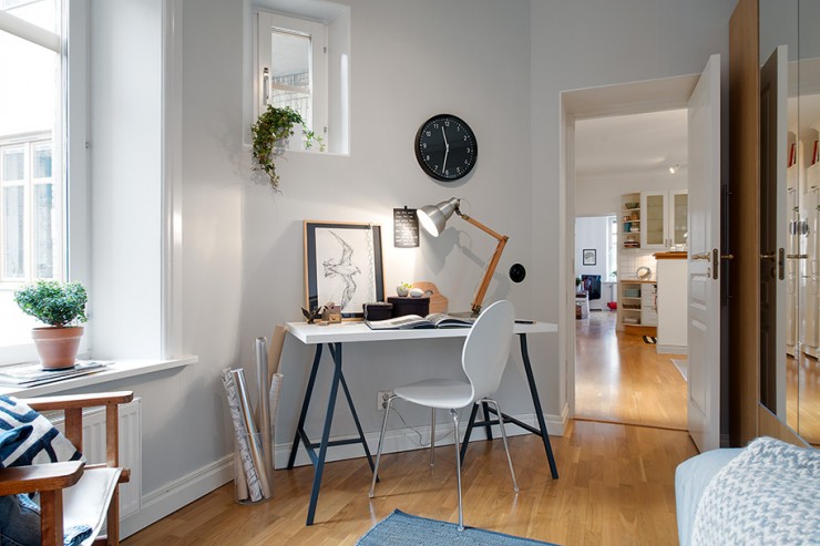 Charming Apartment With Spring Decorating In Sweden18