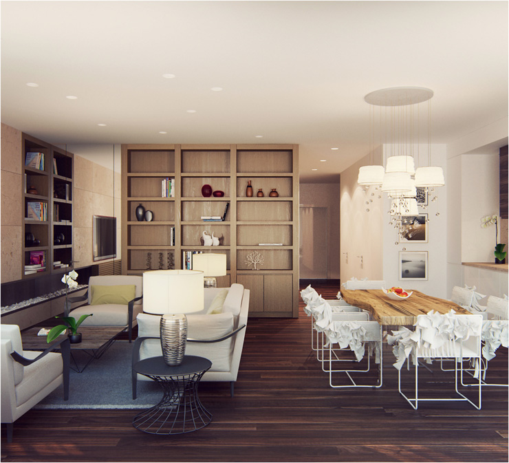 Contemporary Living Room Designs by Fedorova25