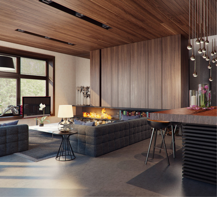 Contemporary Living Room Designs by Fedorova38