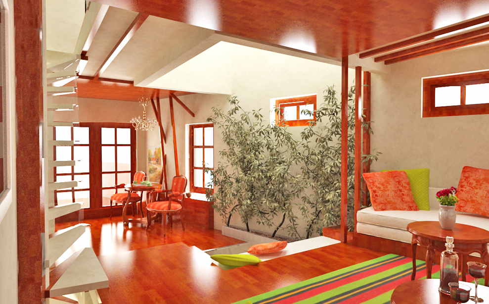gemelli-design-colorful-modern-house Modern traditional colorful house by gemelli design studio