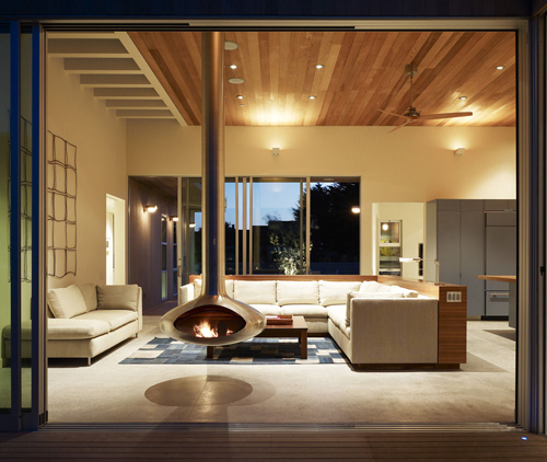 modern_living_room_CCS-Architecture modern living room with central fireplace by CCS Architecture