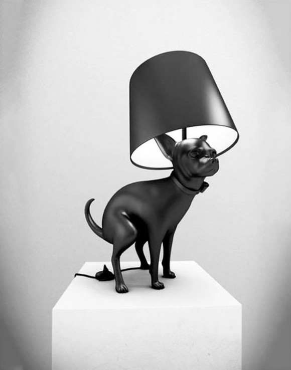 pooping-black-dog-lamps-whatshisname-2 Unique Pooping Black Dog Lamps by Whatshisname 2