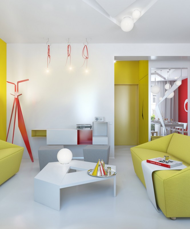 small_colorful_house_5 small colorful house yellow and red 5
